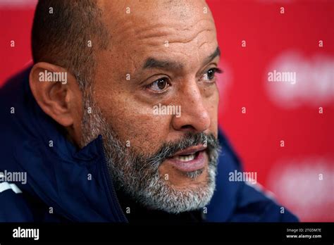 Nottingham Forest Manager Nuno Espirito Santo During A Press Conference At The City Ground