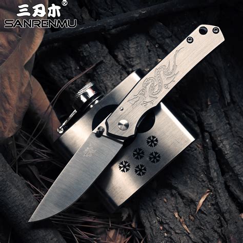 Sanrenmu Pocket Knife 7129 Pocket Knife Folding Knife Sanrenmu