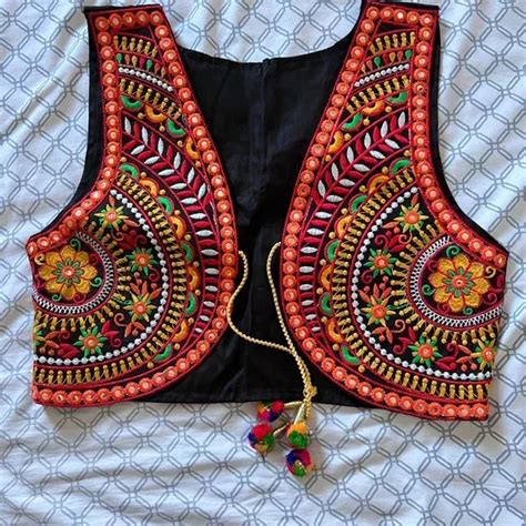 Traditional Indian Koti Jacket Embroidered With Rich Colors In 2023