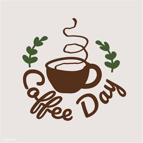 Coffee day logo design vector | premium image by rawpixel.com / TK | Logo design, Coffee poster ...