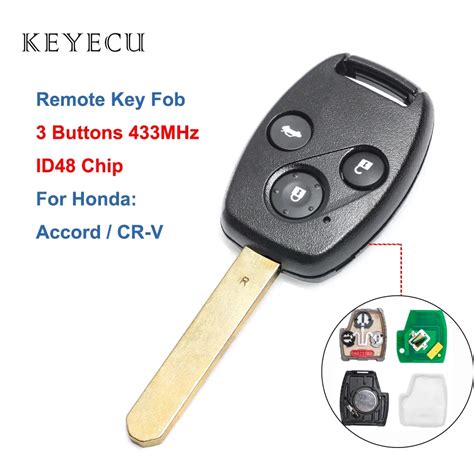 Keyecu Chave Remota Es Chip Id Mhz Chave Do Carro