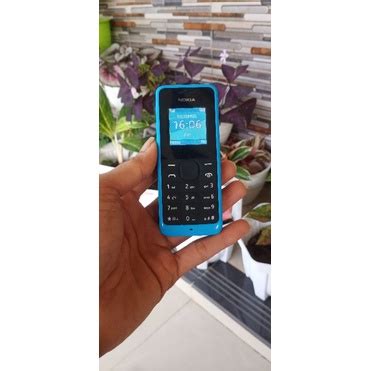 Jual Nokia 105 Cas Jarum Kecil Original Scond Normal Shopee Indonesia