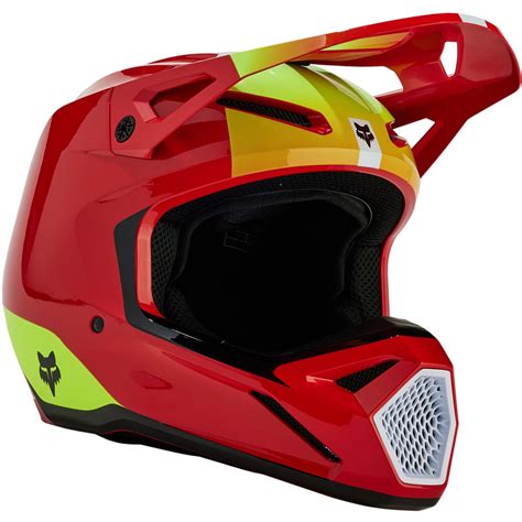 Fox Motocross Helm V1 Ballast Flo Rot Maciag Offroad