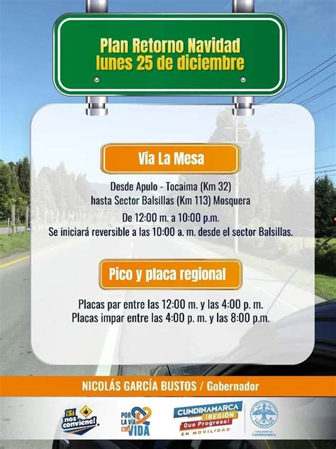 Plan Retorno Del Puente Festivo De Navidad Más De 773000 Vehículos