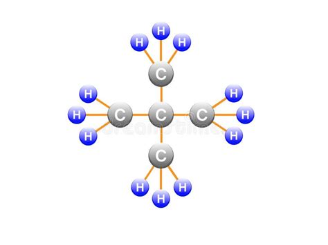Molek L Des Pentans C H Vektor Abbildung Illustration Von Kugel
