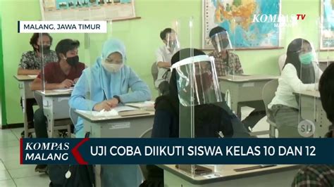 Simulasi Sekolah Tatap Muka Terapkan Protokol Kesehatan Ketat Video