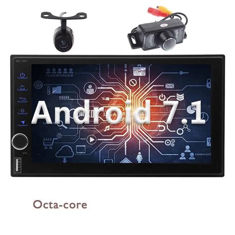 Front And Back Camera Eincar Android Octa Core Autoradio Double Din