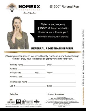 Fillable Online Referral Promo1pdf Fax Email Print PdfFiller