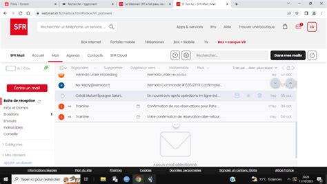 Le Webmail SFR a fait peau neuve