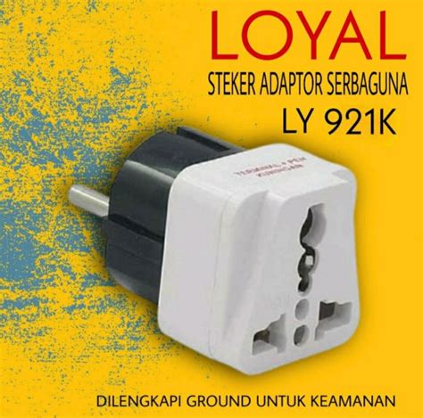 Loyal Colokan Listrik Over Steker Adaptor Serbaguna Ly K Lazada