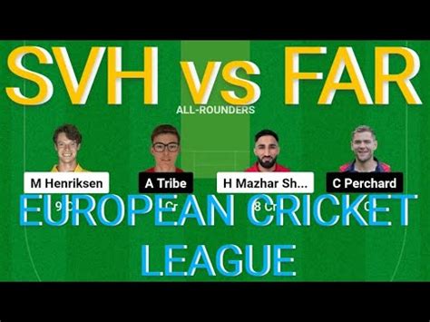 Svh Vs Far Dream Prediction Svh Vs Far Dream Team Svh Vs Far