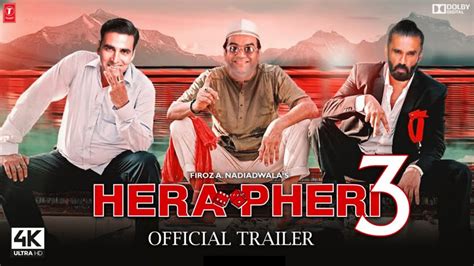 Hera Pheri 3 Comedy First Look Akshay Kumar Paresh Rawal Suniel