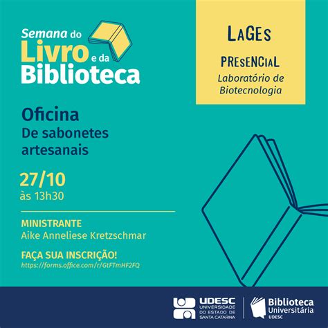 Notícia Udesc Lages promoverá atividades da Semana do Livro e da