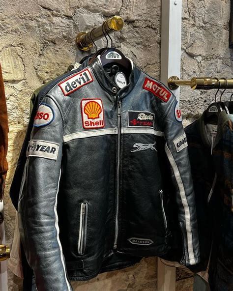 Pin by Ola on Guardado rápido Vintage racing jacket Guys clothing