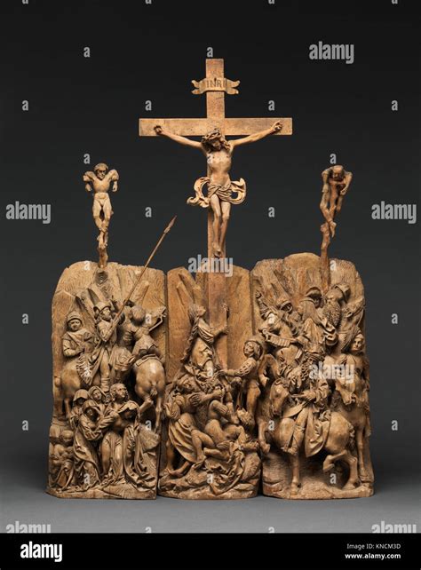 Crucifixion Group MET DP366889 471901 Stock Photo Alamy