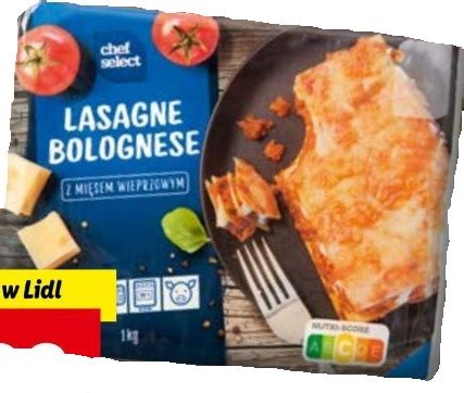 Lasagne Lidl opinie cena skład