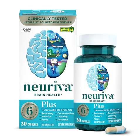 Buy NEURIVA Plus Brain Supplement For Memory And Focus Clinically