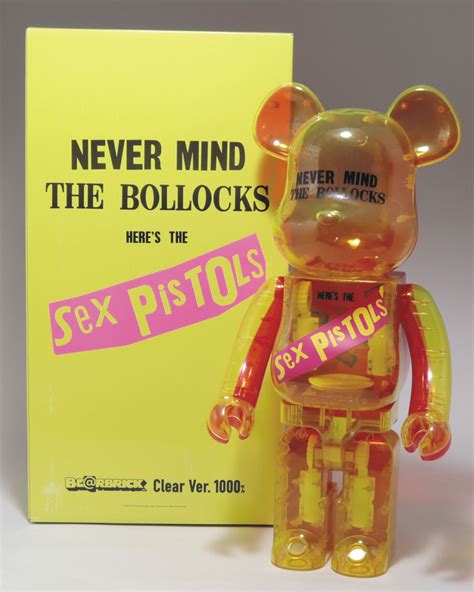 メディコムトイ 1000 Sex Pistols Nevermind Clear Ver