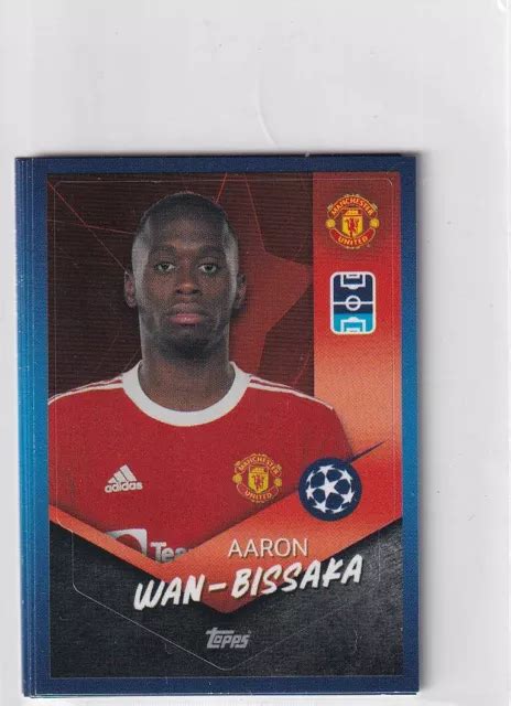 Topps Ligue Des Champions Sticker Cl Num Ro Aaron Wan Bissaka