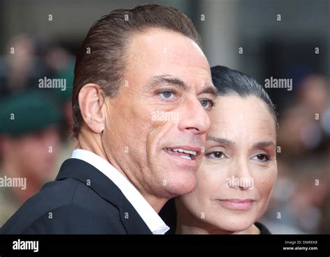 Jean Claude Van Damme And Wife Gladys Portugues The Expendables 2 Uk