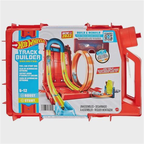 Hot Wheels Pista Caixa De Acrobacias Extremas Mattel Hdx78 Submarino