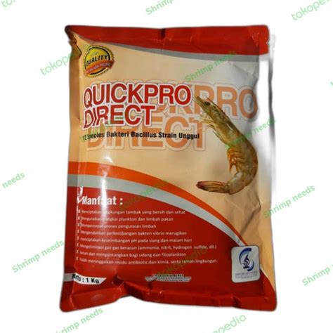 Jual Bacillus Quickpro Direct Bakteri Probiotik Tambak Udang Takeshu