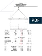 Spreader Beam Calculation | Bending | Beam (Structure)