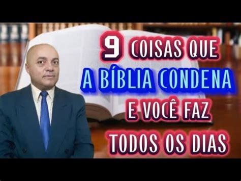 SE VOCÊ QUER UMA VIDA ABENÇOADA PARE DE PRATICAR ESSAS 9 COISAS QUE A