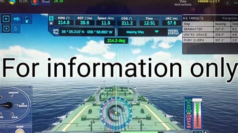 Online Navigation Simulation Assessment Program Bridge Navigation