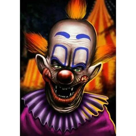 5D DIY Diamond Painting Kit Full Drill Joker Clown Joker Clown