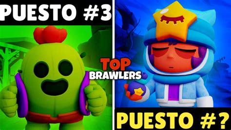 Los Mejores Brawlers Legendarios En Brawl Stars Youtube