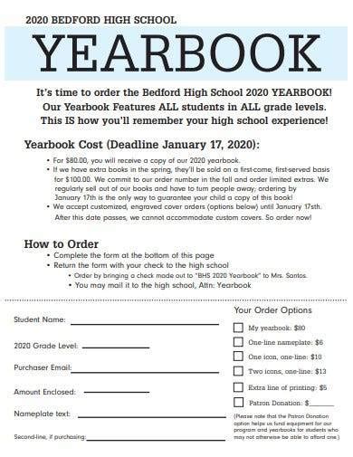 FREE 10+ School Yearbook Samples in MS Word | PDF