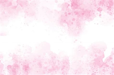 Premium Vector Pink Watercolor Wash Splash Background Aquarell