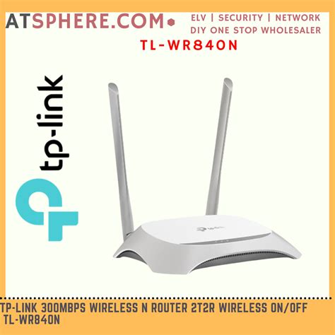 TP-LINK Tplink 300Mbps Wireless N Speed Router Access Point Range ...