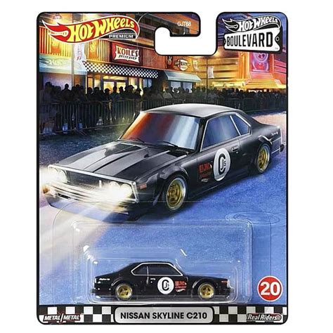 Машинка Hot wheels premium NISSAN SKYLINE C Серия GJT Collector Edition Metal Diecast