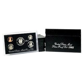 Complete Set US Proof Sets 1992-1998 Silver (7 sets) | Golden Eagle Coins