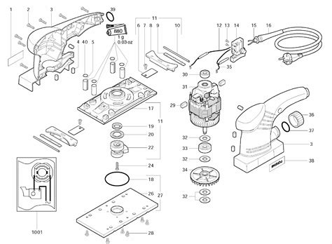 Hans Sauer Gmbh Ersatzteile Metabo Sr Schwingschleifer