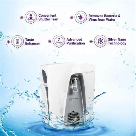 Wall Mounted Livpure Envy Alkaline Water Purifier Ro Uv Uf L At Rs