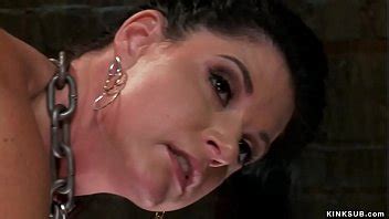 MILF Brunette Trainee India Summer Gets Pussy Vibrated In Squat Position While Her Legs
