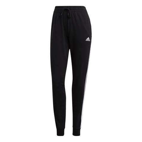 Pantal N Buzo Adidas Essentials Tiras Mujer Negro