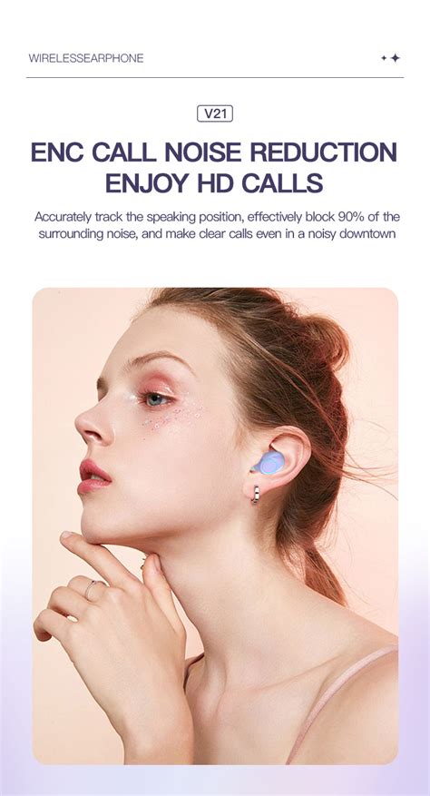 Aolon V21 Tws Bluetooth Earphone Wireless Headphone Prestomall