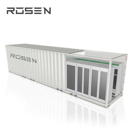 Ess Containers 500kw 1000kw 1MW 2 MW Solar Energy Storage Battery