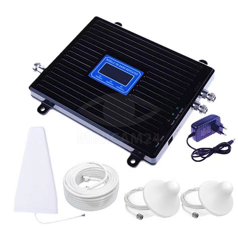 Усилитель сигнала связи Power Signal Double Black 900/1800/2100 MHz ...