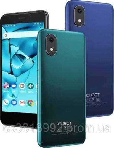 Купить Дешевый смартфон на 2 сим карты Cubot J10 green 1/32 гб, цена ...