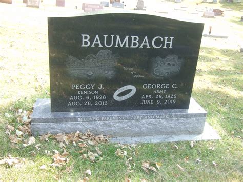 Peggy Kenison Baumbach 1926 2013 Homenaje De Find A Grave