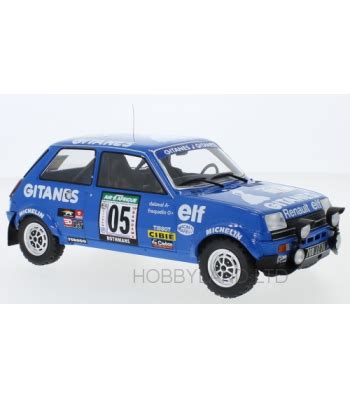 Renault 5 Alpine No 5 Gitanes Rallye Bandama G Frequelin J Delaval