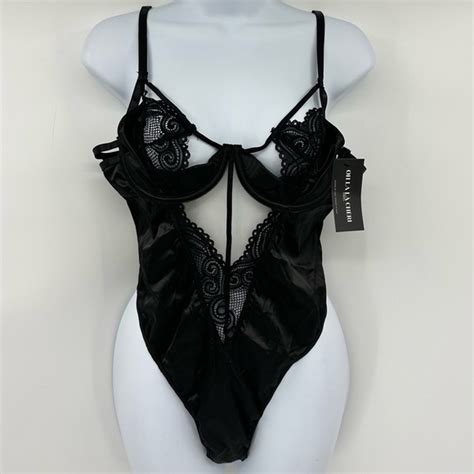 Oh La La Cheri Intimates Sleepwear Oh La La Cherie Black