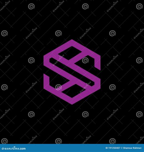 Initial Letter S Logo Or Ss Logo Vector Design Template Stock Vector