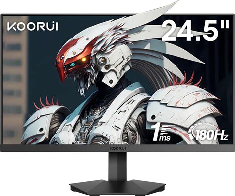 Koorui Ecran Pc Gamer 24 Pouces 165hz 1080p 1ms Ips Adaptive Sync