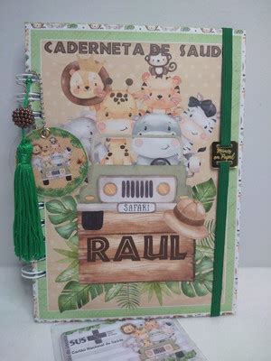 Caderneta Safari Fundo Poa Nude 2 Compre Produtos Personalizados No Elo7